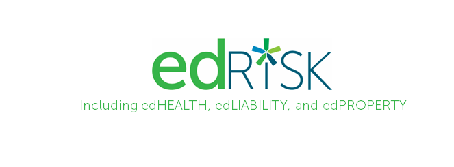 edRisk typeface including edHEALTHa, edLIABILITY, and edPROPERTY